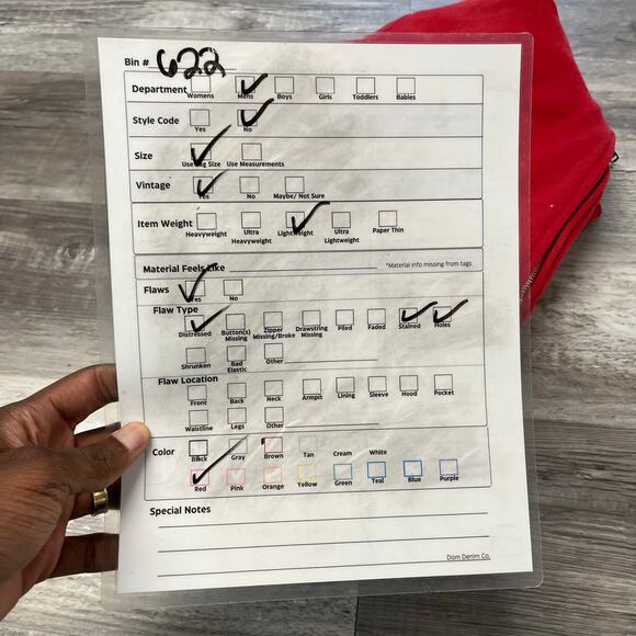 Vintage University of Las Vegas UNLV Rebels Red Mens L Collegiate Hoodie 90s - Picture 8 of 8